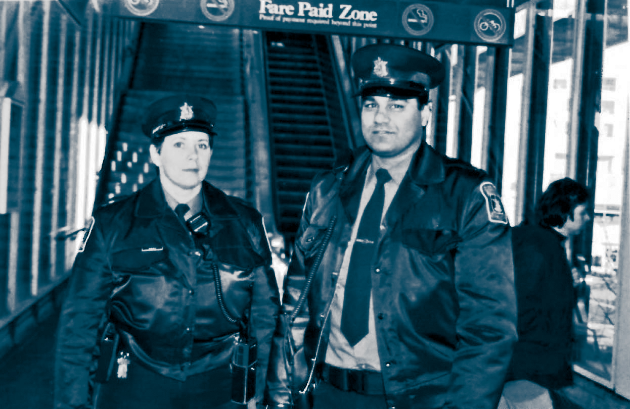 Image of Cst. Wallace and Cst. Chahal