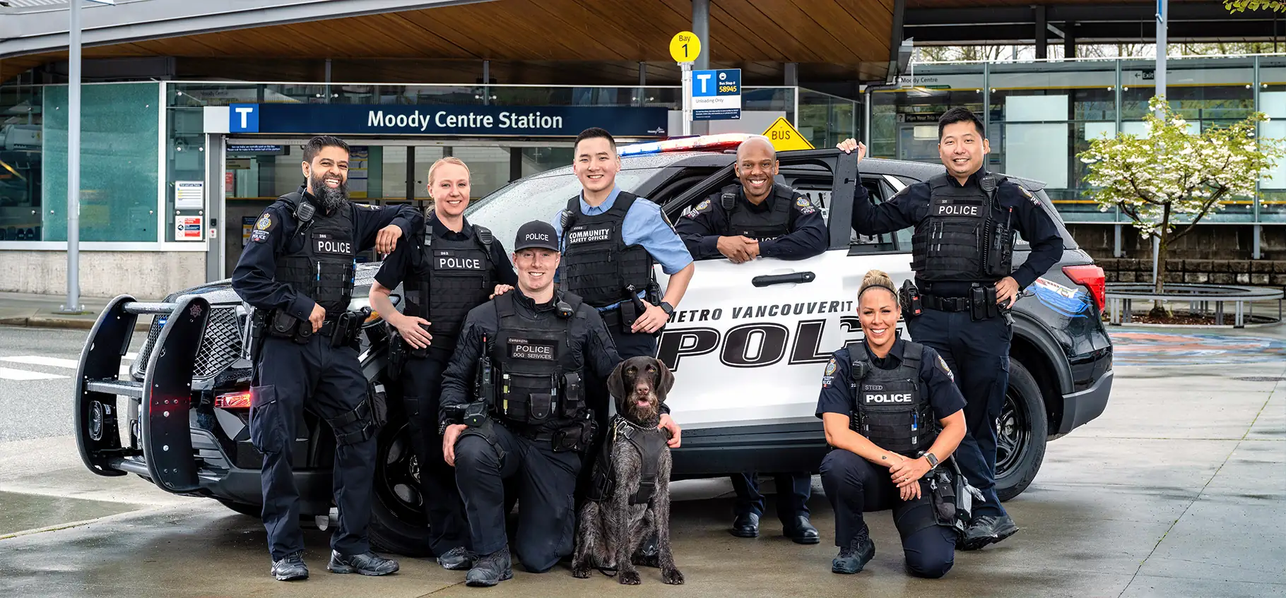 Now hiring at the Metro Vancouver Transit Police